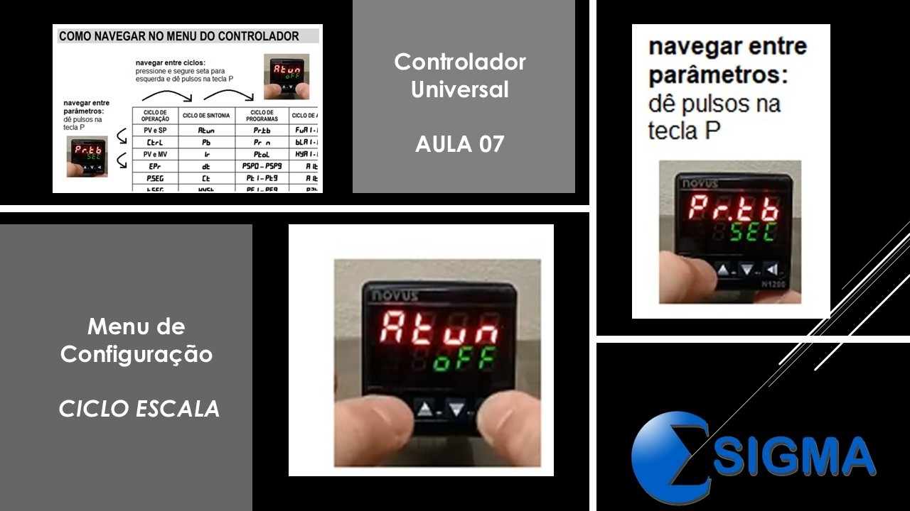 Aula 07 - Configuração N1200: Ciclo Escala