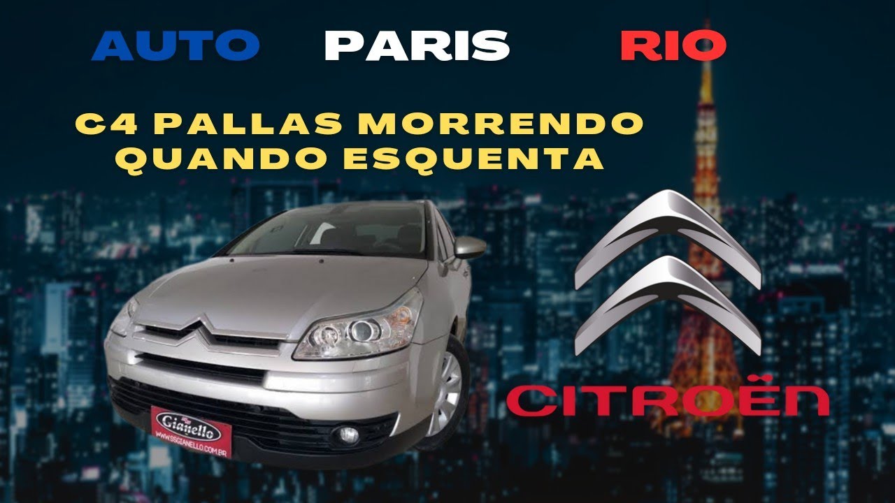 CITROEN C4 PALLAS - DESLIGA EM MARCHA LENTA QUANDO ESQUENTA