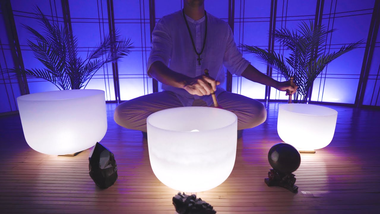 You Can't Stay Awake When Listening to This Music - Singing Bowls Sleep Music for Love and Comfort