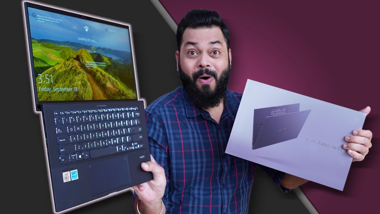 Crazy Lightweight Laptop With 24 Hrs Battery⚡⚡⚡Asus ExpertBook B9 Unboxing And First Impressions