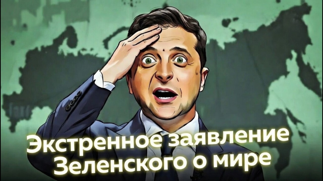 Зеленский ОГЛАСИЛ СЕНСАЦИОННУЮ НОВОСТЬ о КОНЦЕ ВОЙНЫ! ЭТО случится УЖЕ СЕГОДНЯ!