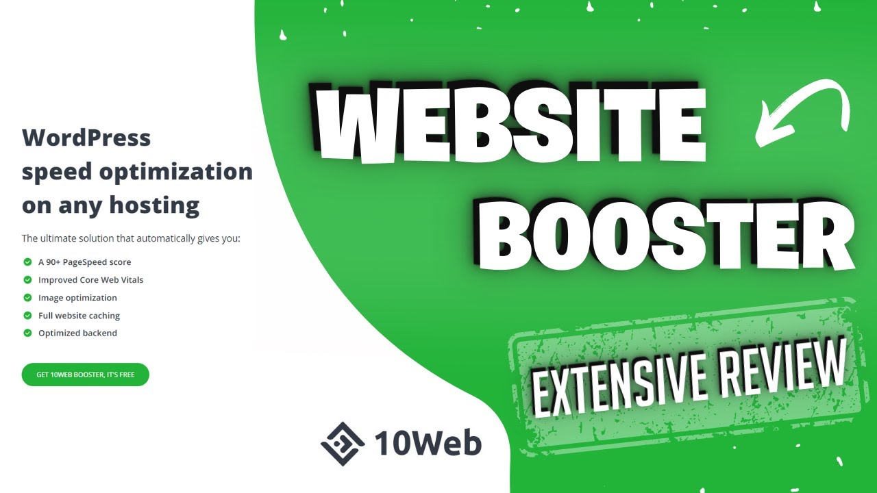 10Web Website Booster EXTENSIVE Review!