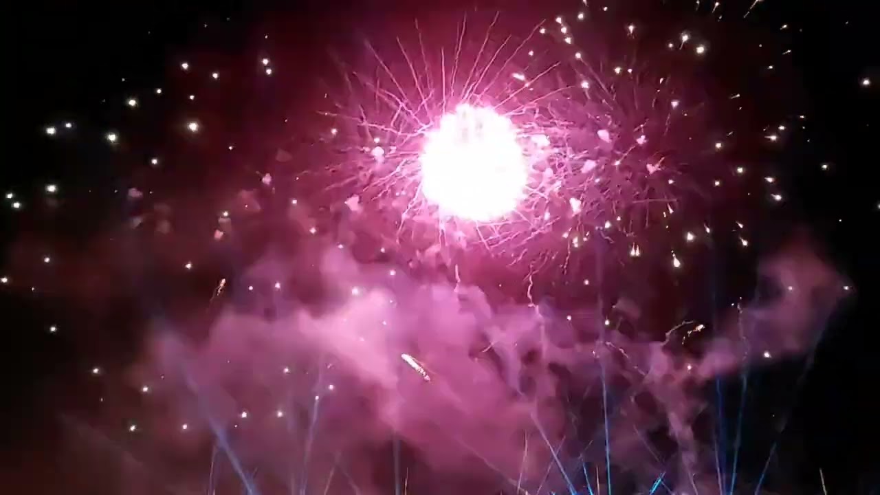 Montijo firework. July 01,2024.Monday.