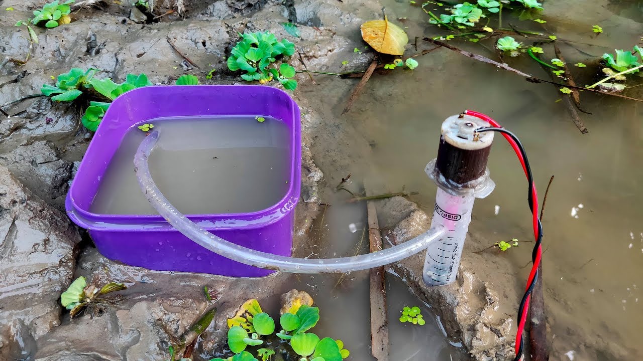 How to make pump machine | Awesome Clay Pump |
