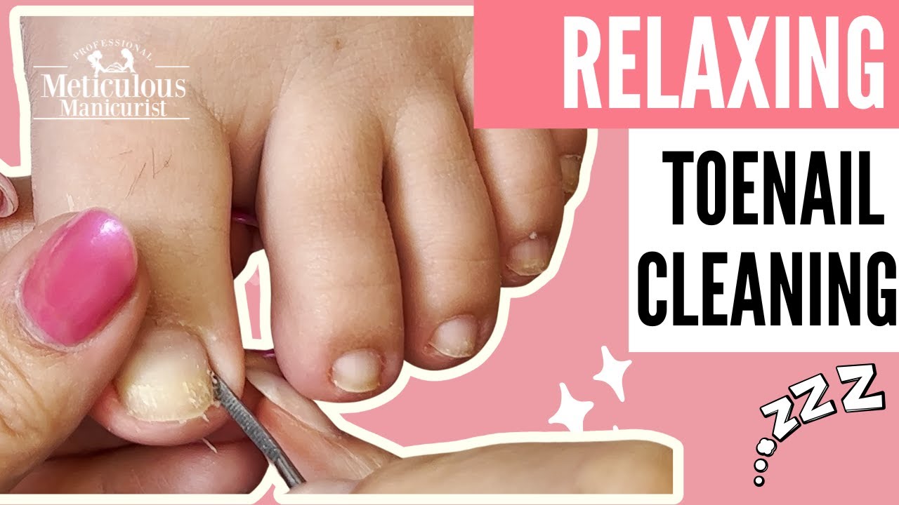 No Talking Toenail Cleaning Pedicure Relaxing Sleep Video