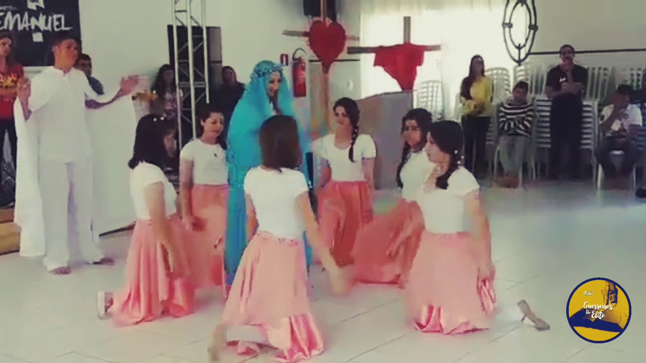 Maria e o Anjo - Anjos de Resgate / 5&deg; Retiro Vida Christi / Dan&ccedil;a / #14