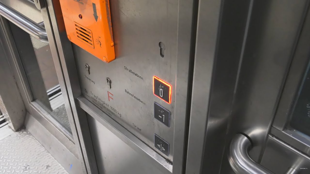 Germany, Hannover, Sedanstraße/Lister Meile U-Bahn / Stadtbahn Station, 2X elevator
