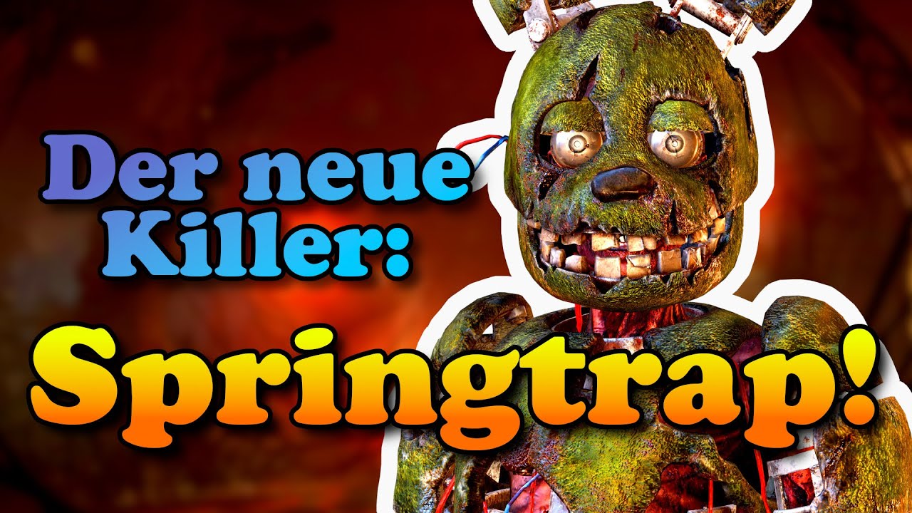 Der neue Killer: Springtrap aus Five Nights at Freddys! | Neue Map + Mori | Dead by Daylight Deutsch