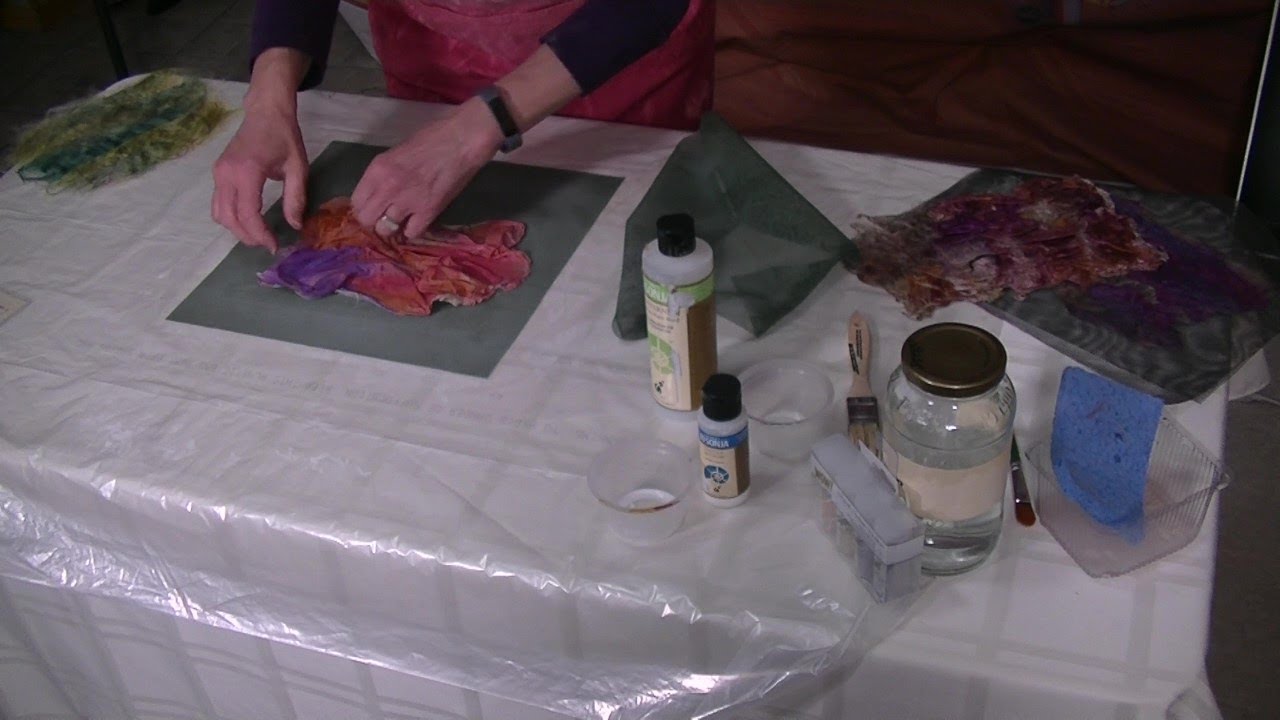 Treenway Silks-Silk Fusion How to Create Texture