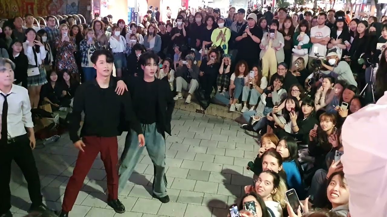 [STREET ARTIST] ONE OF. INTERACTIVE HONGDAE BUSKING. 231001.