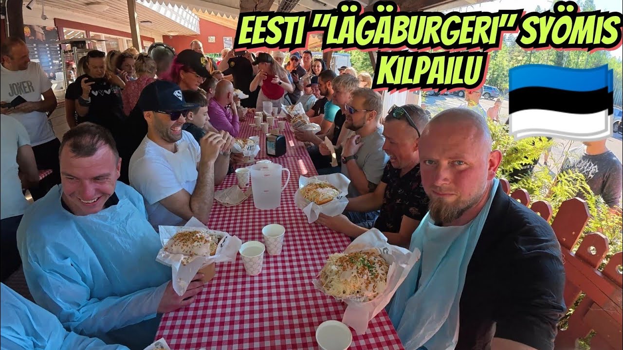 Osallistuin VIROLAISEN L&auml;gapurgerin sy&ouml;miskisaan &ndash; selvisink&ouml; j&auml;ttiburgerista &Auml;mmassuon Grillill&auml;?