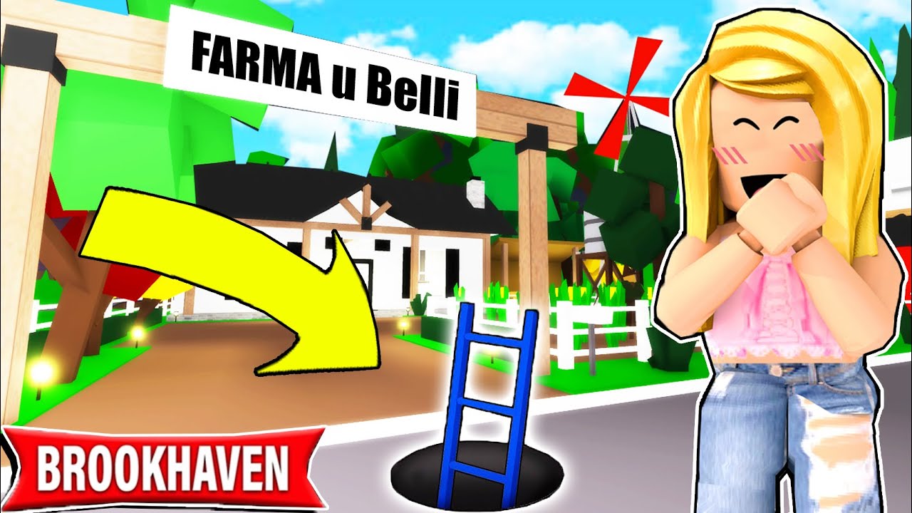 SEKRETNE PODZIEMIE w BROOKHAVEN 😁|Vito i Bella