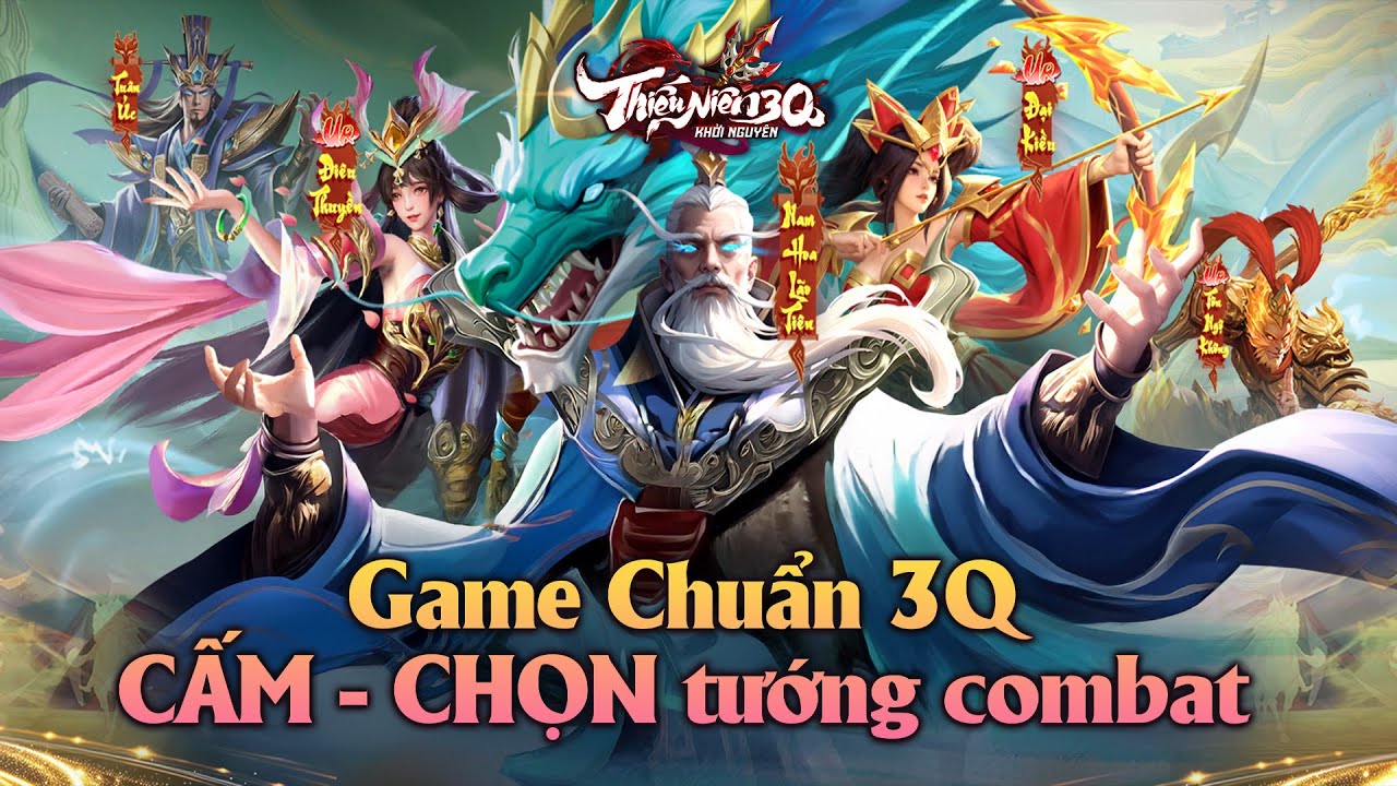 [Top Game Mobile 2026] Game Chiến Thuật Cấm Chọn Tướng Hay Nhất - Thiếu Ni&ecirc;n 3Q: Khởi Nguy&ecirc;n Gamota