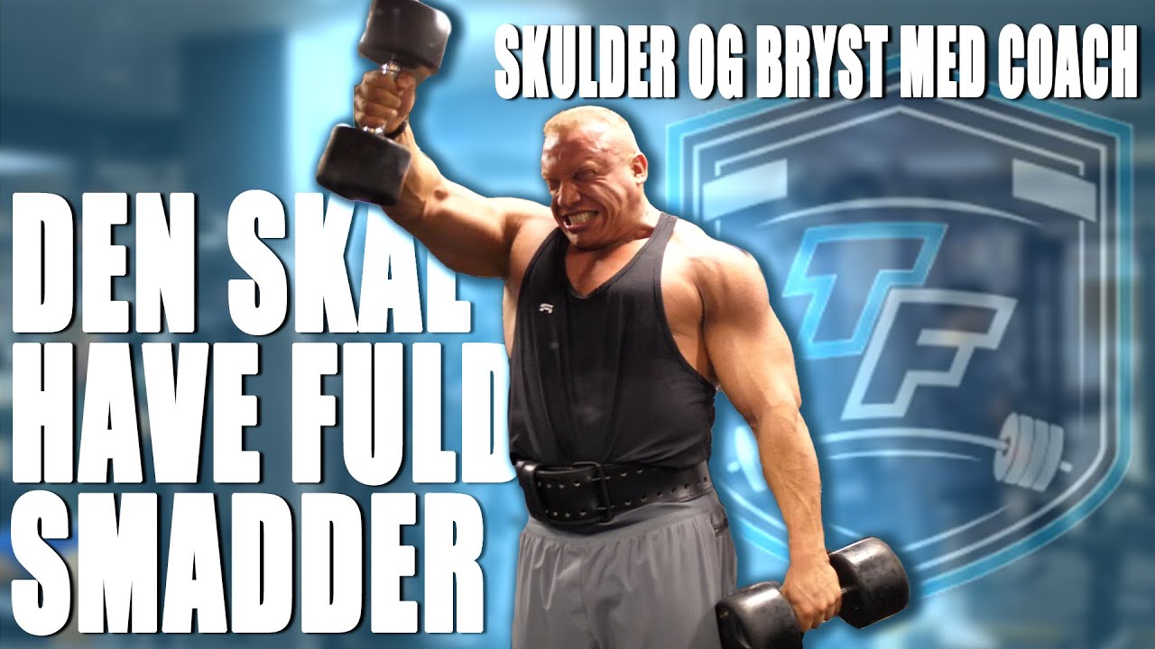 Min tungeste off-season nogensinde på 127 kg! Vanvittig grov bryst og skulder træning med Jannick!