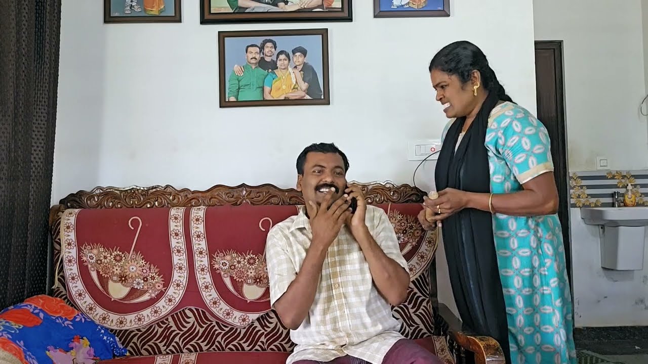 நண்பன்டா.......🤣🤣@AadukaaliKudumbam #comedyvideos #comedy  #husbandwifetamilcomedy