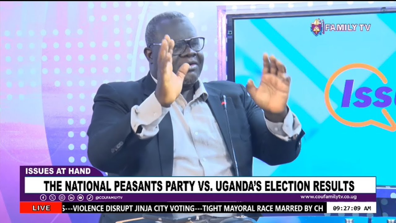 National Peasants Party vs Uganda Elections: Ssentogo Nambale Sharif on COU Family TV