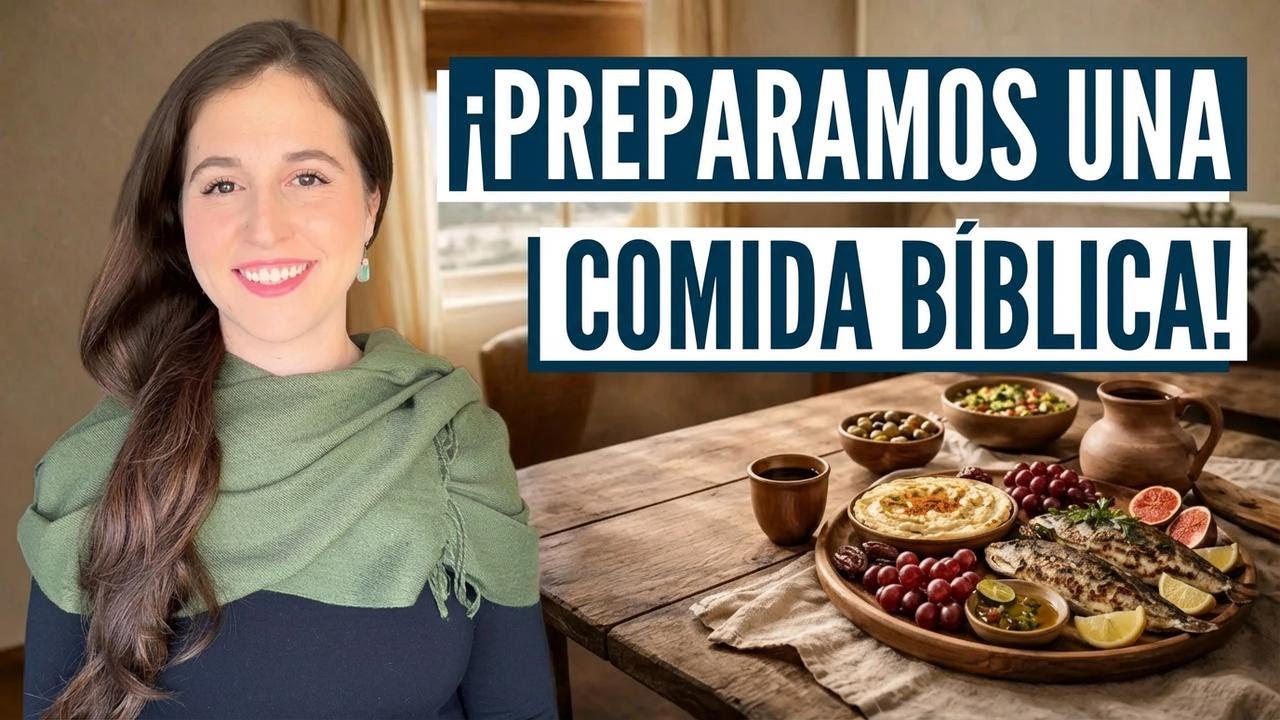 Qué comía realmente Jesús? Descúbrelo en Israel con Aline