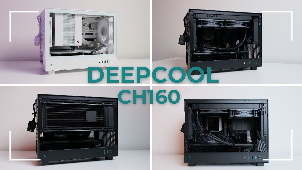 Budget-Friendly and Fun - Deepcool CH160 ITX Case Full Review and Hands-On