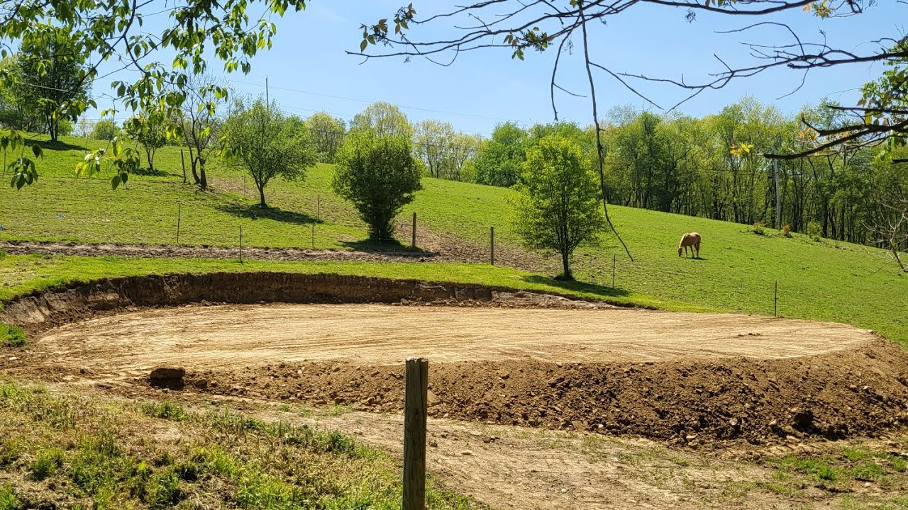 Installing a round pen!