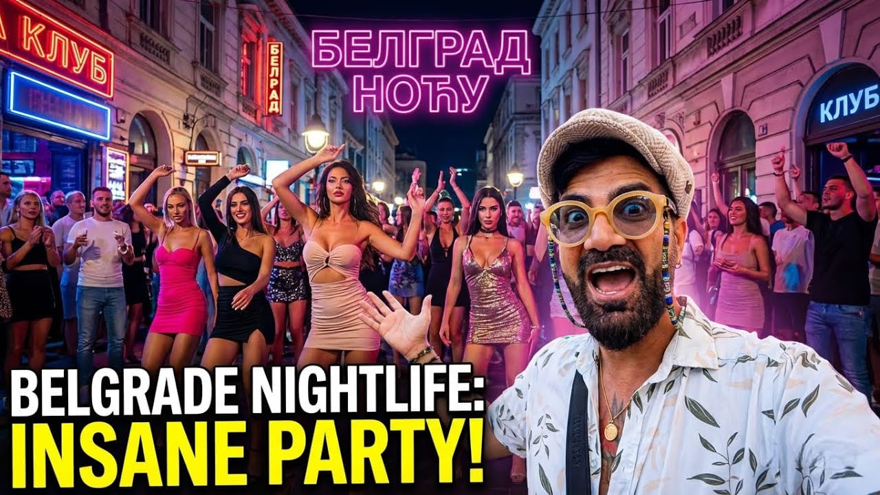 Serbia Night Life 🇷🇸 | Belgrade After Dark 😮