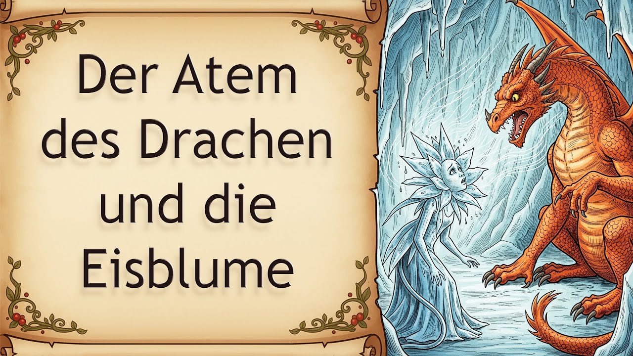 Der Drache und die Eisblume: Eine Geschichte über Rücksicht & Freundschaft 🐉❄️