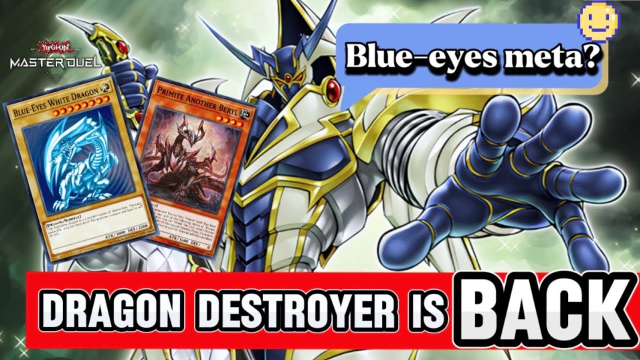 BUSTER BLADER BLUE-EYES PRIMITE Deck, The Dragon Destroyer is BACK !! [Master Duel]