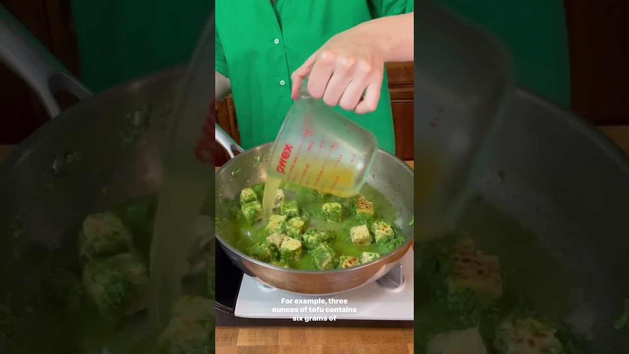 EASY & HEALTHY Traditional Indonesian food (Tempeh Green Curry 🌱) #healthyrecipes