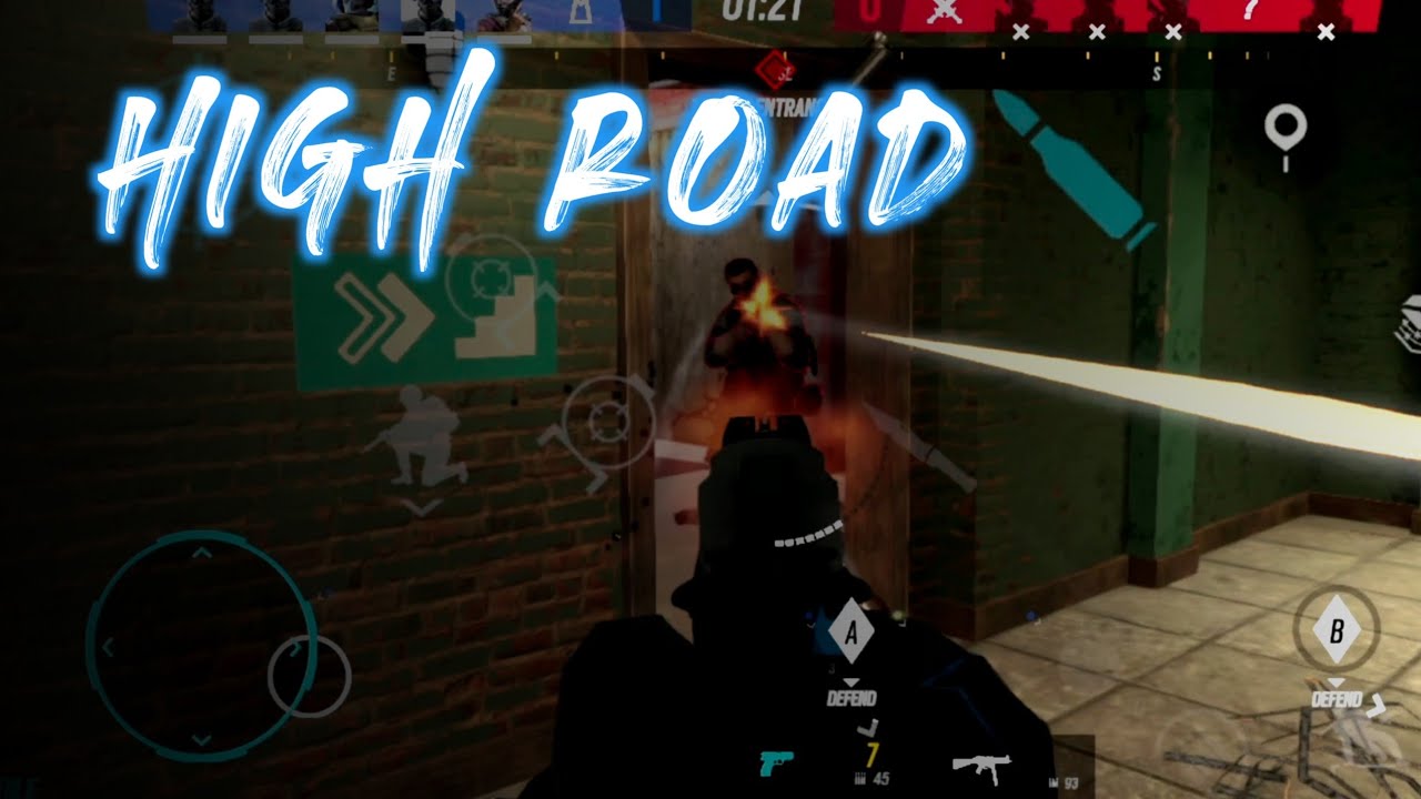 Rainbow six mobile montage/epic moments/outplay #3 | High road | R6M India-TV
