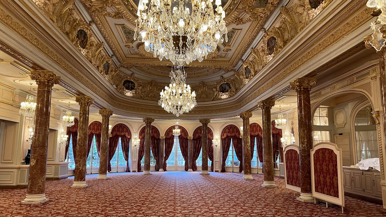 Walking tour luxurious Hermitage Hotel.MONACO .    @Emman’s Vlog FR