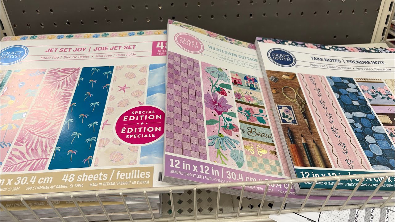 Новые весенние наборы бумаги и валентинки в Michael’s! #michaels