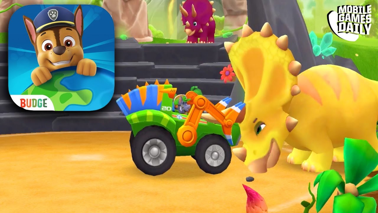 PAW PATROL RESCUE WORLD Dino World Gameplay (iOS, Android)