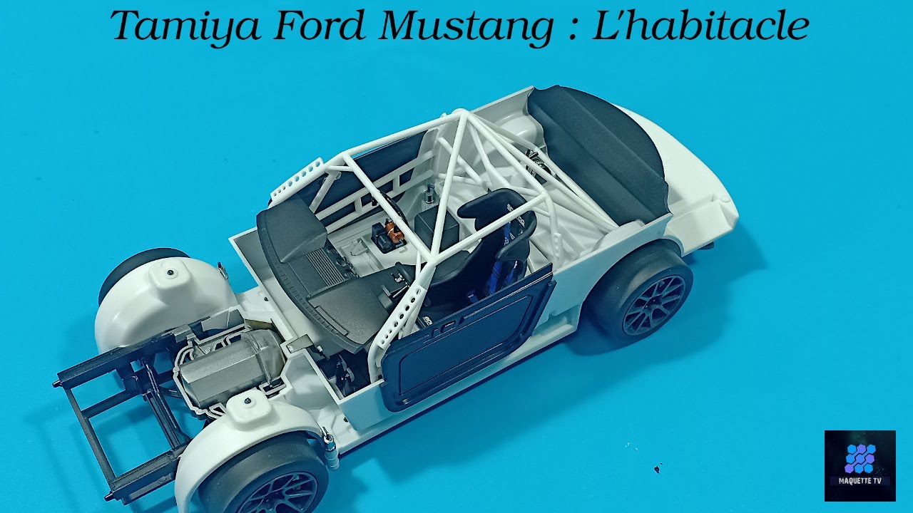 L'habitacle de la Ford Mustang