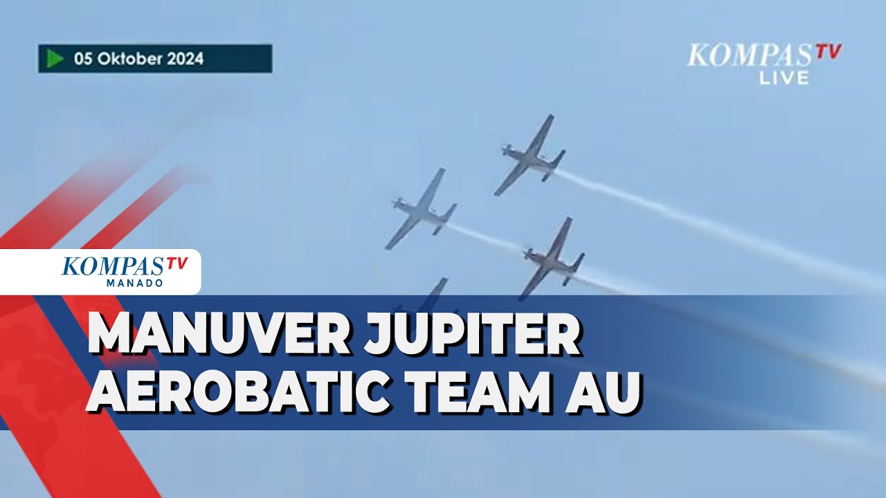 Epic! Manuver Jupiter Aerobatic Team Angkatan Udara