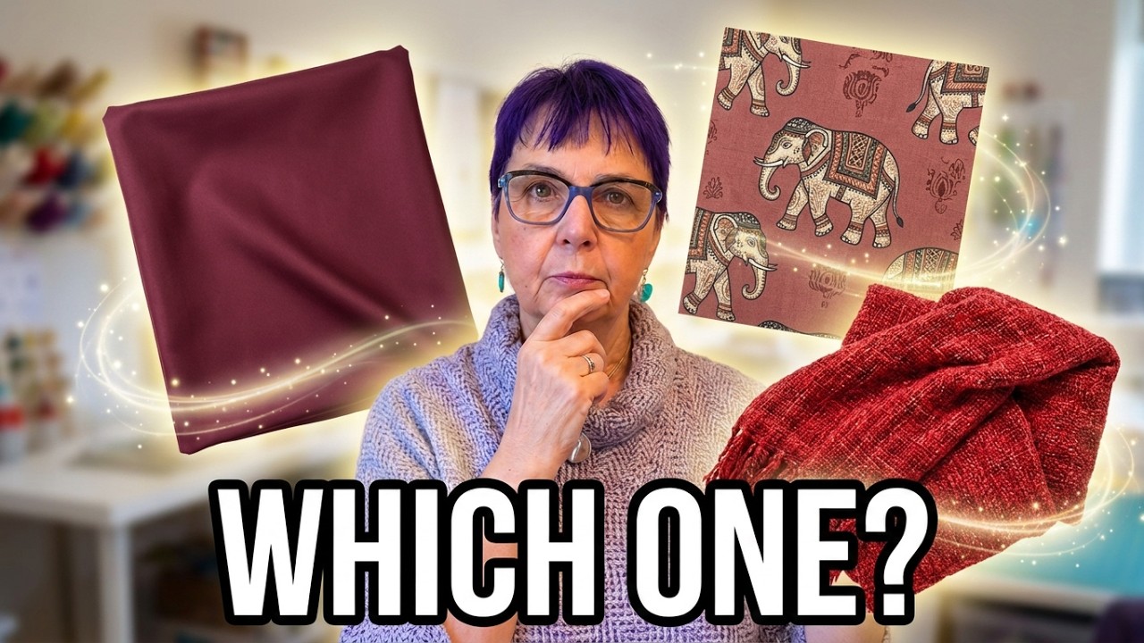 Turn unwanted bedding or curtains into fabulous Autumn garments! Watch to find out how!