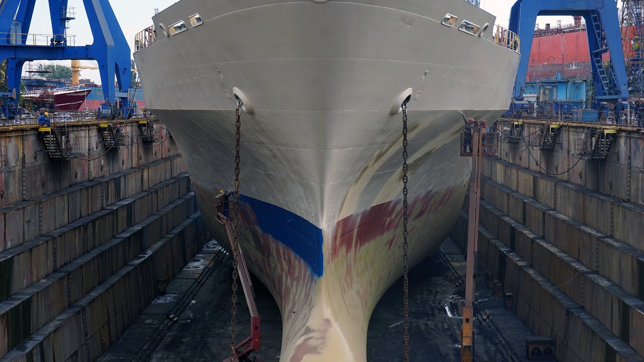 M/V CROWN EMMA at Odessos Shipyard - Varna, Bulgaria