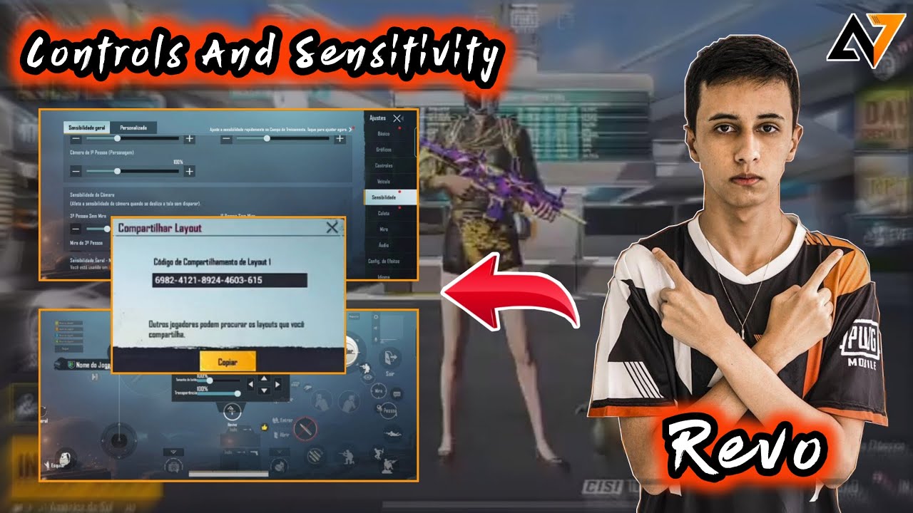 REVO CONTROLS AND SENSITIVITY | ALPHA7 | PUBG MOBILE