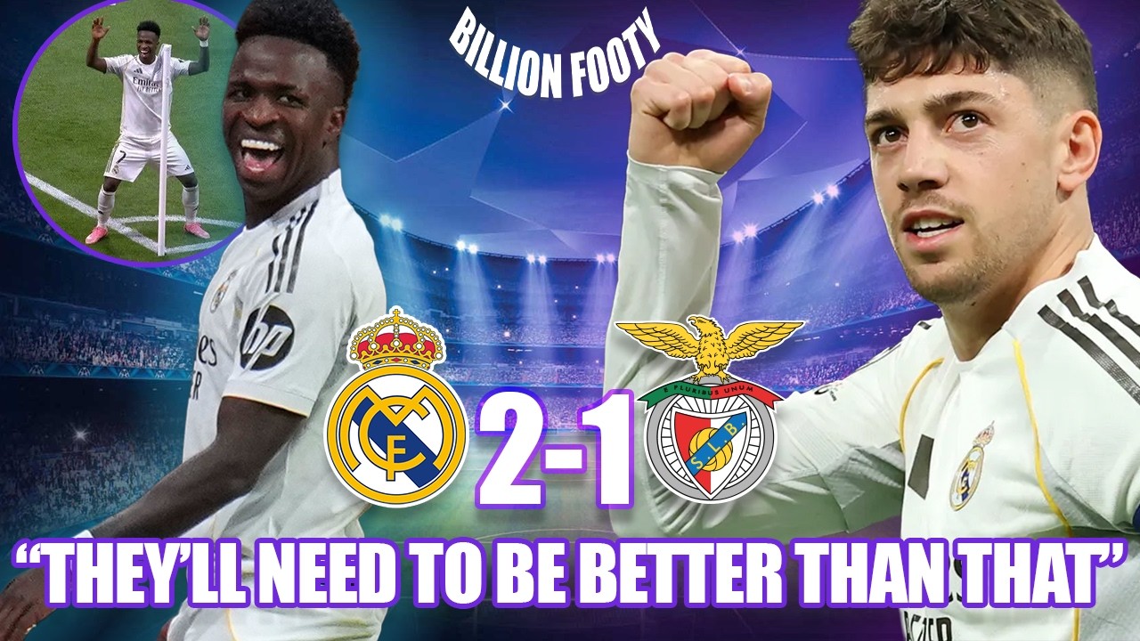 NEXT ROUND WON'T BE SO EASY! BARCA FAN REACTION TO REAL MADRID 2-1 BENFICA