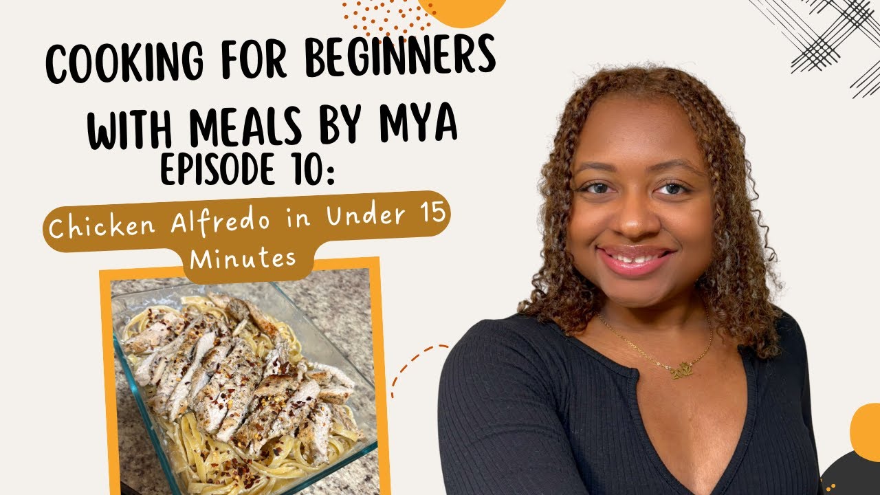 Simple Chicken Alfredo Anyone Can Make | Beginner Recipe