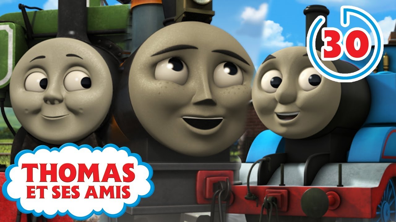 Thomas Et Ses Amis en français | De Vieux et Nouveaux Amis | 30 Minutes d'Épisodes