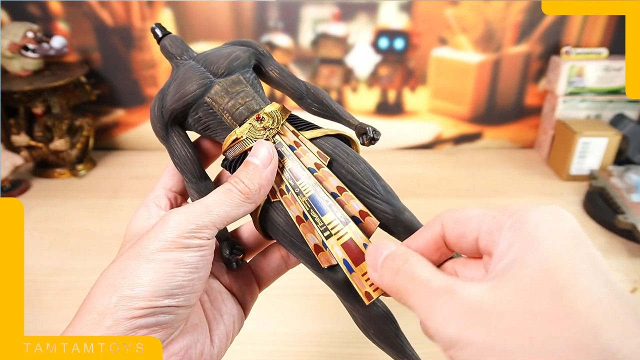 UNBOXING: TBLEAGUE 1/6 Anubis - The last Judgment Golden Ver. Action Figure With UV Light