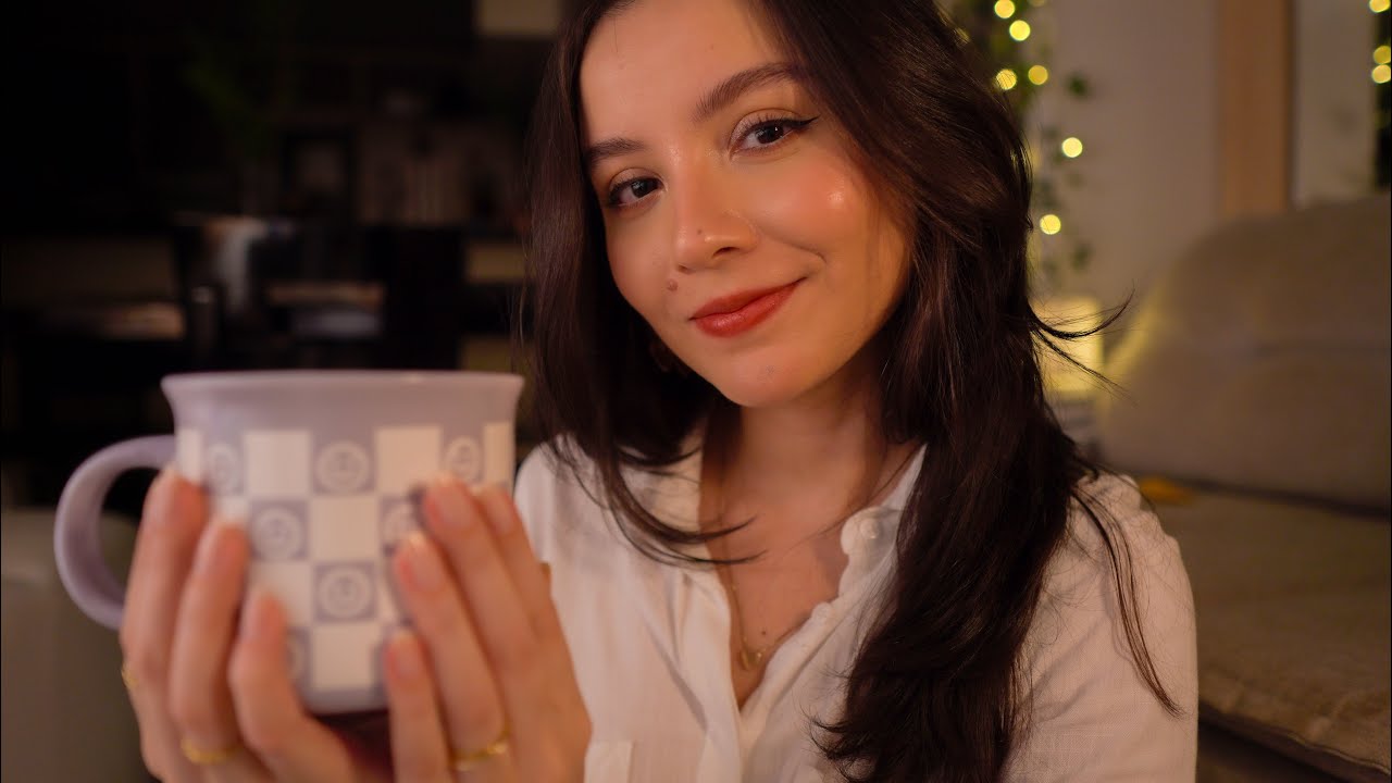 ASMR 💜 hoje você vai dormir bem e feliz (conversa, massagem e personal attention)