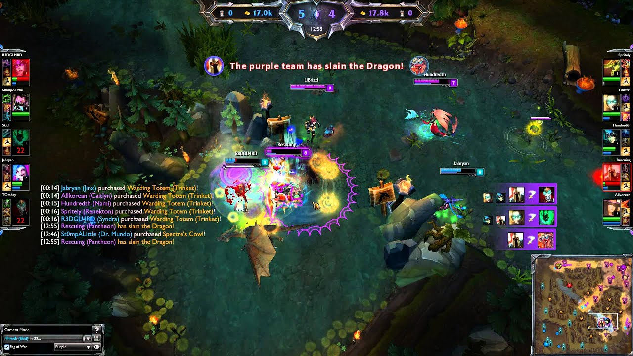 Pantheon Knows No Fear Off-Stream Highlights 1/9/2014