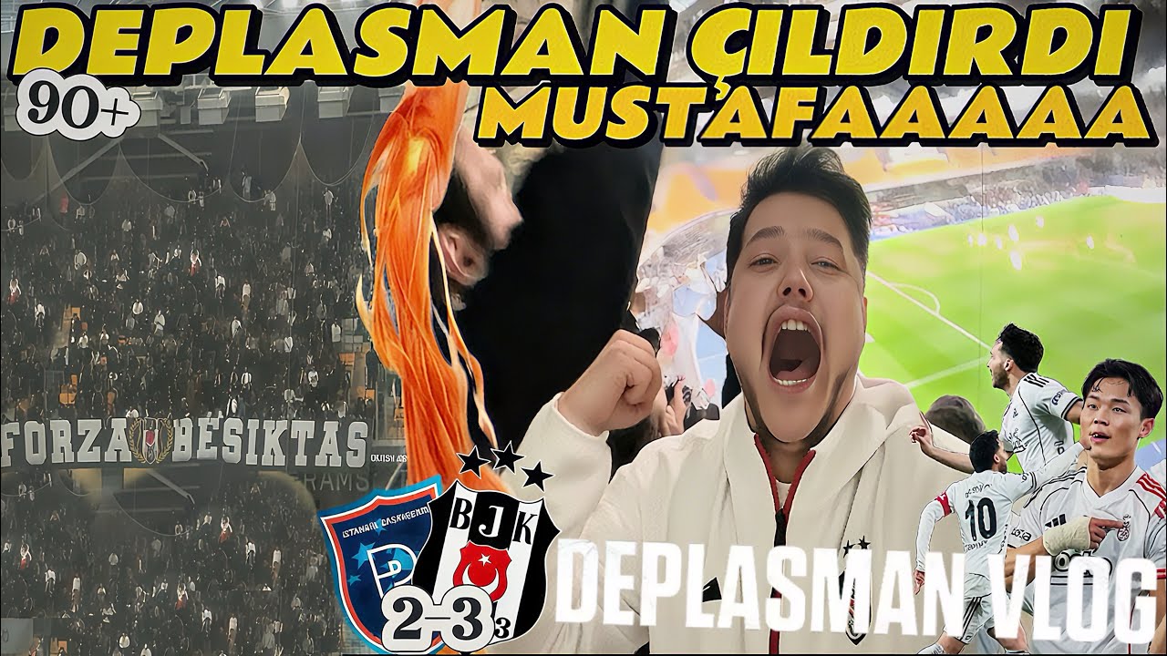 DEPLASMAN YANIYOR | BAŞAKŞEHİR BEŞİKTAŞ 2-3 | HYEON GYU OH ASİST ORKUN KÖKÇÜ GOL | STADYUM VLOG 🏟️🦅