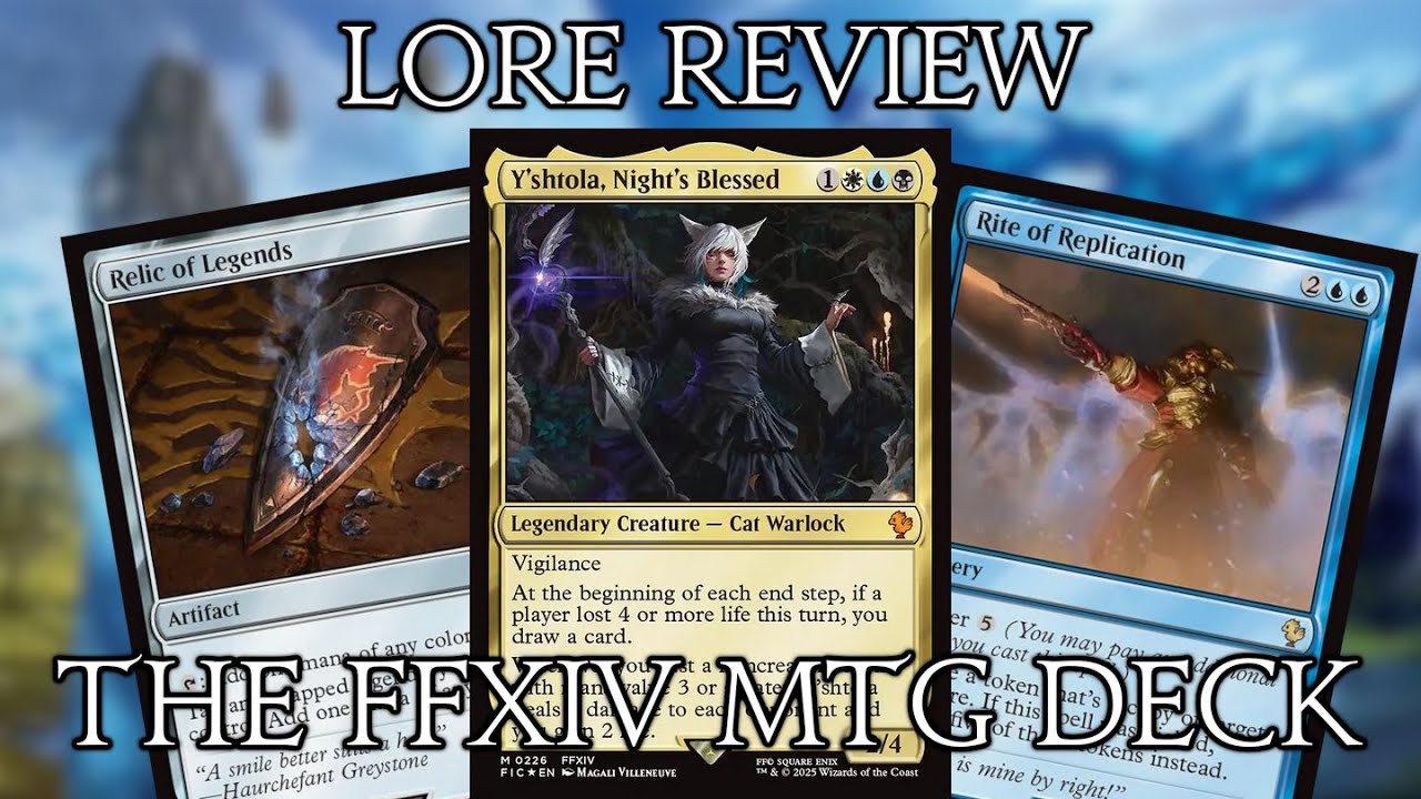 A FFXIV lore nerd reacts to Magic the Gathering's FFXIV deck