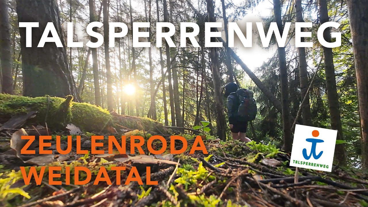 Talsperrenweg Zeulenroda Weidatal   mit Overnighter 4K