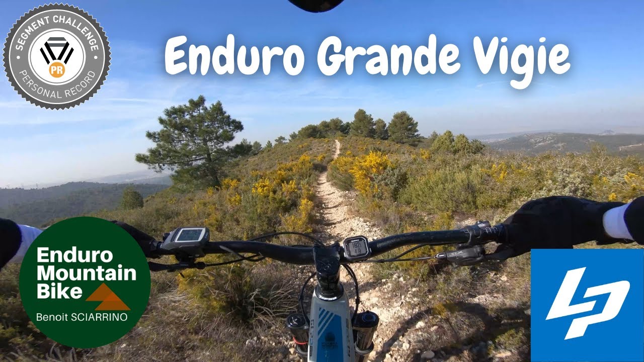 Descente Enduro Grande Vigie Full VTTAE | Massif de l'étoile Marseille