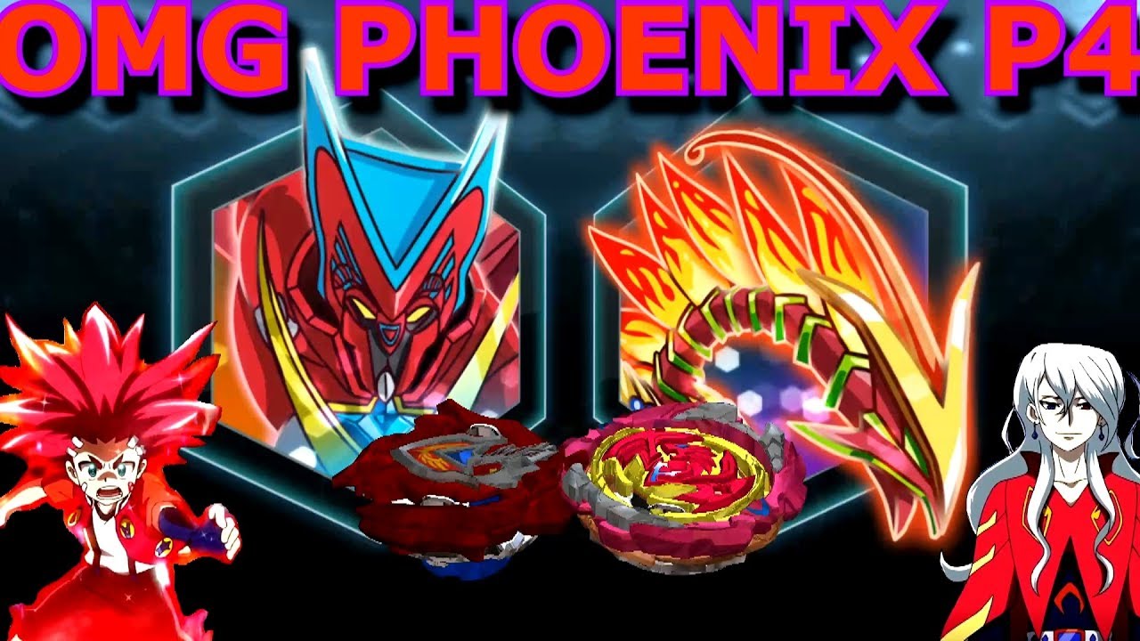 REVIVE PHOENIX P4 vs Z ACHILLES A4 -Beyblade Burst App Gameplay-Turbo Evolution UPDATE