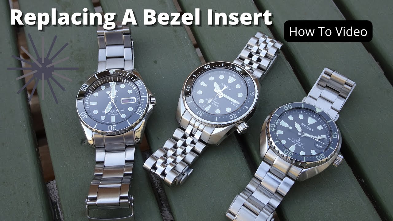 Installing A Bezel Insert - Plus Sea Urchin Update