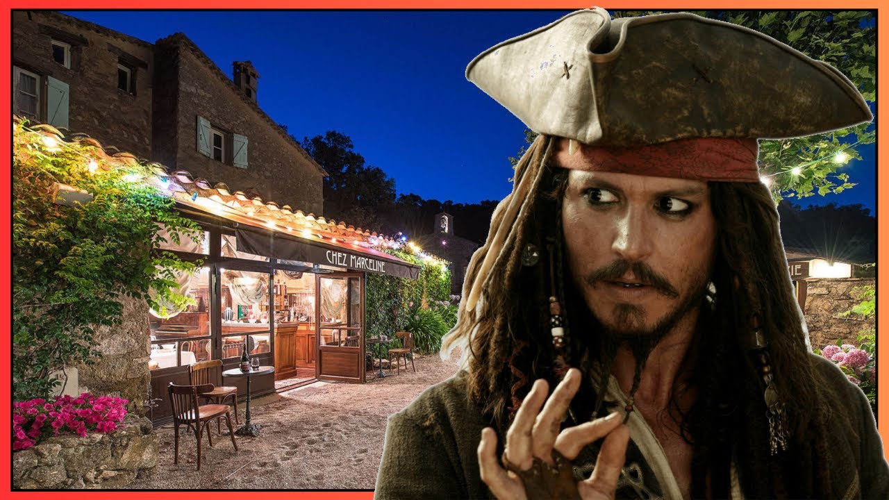 A Look Inside Johnny Depp's Charming French Village House