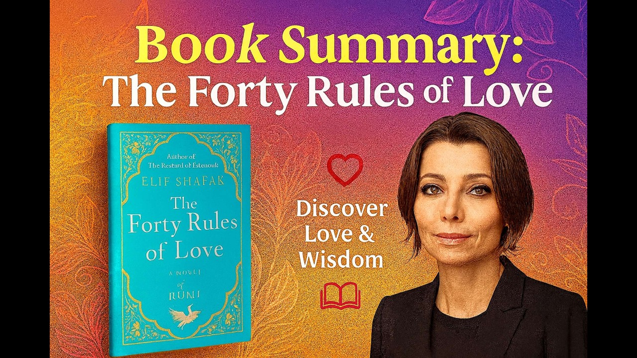 This Book Will Change How You See Love Forever | The Forty Rules of Love Summary